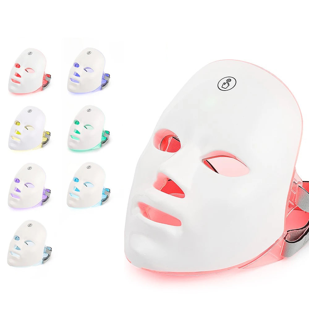 Professional 7-Color LED Therapy Mask