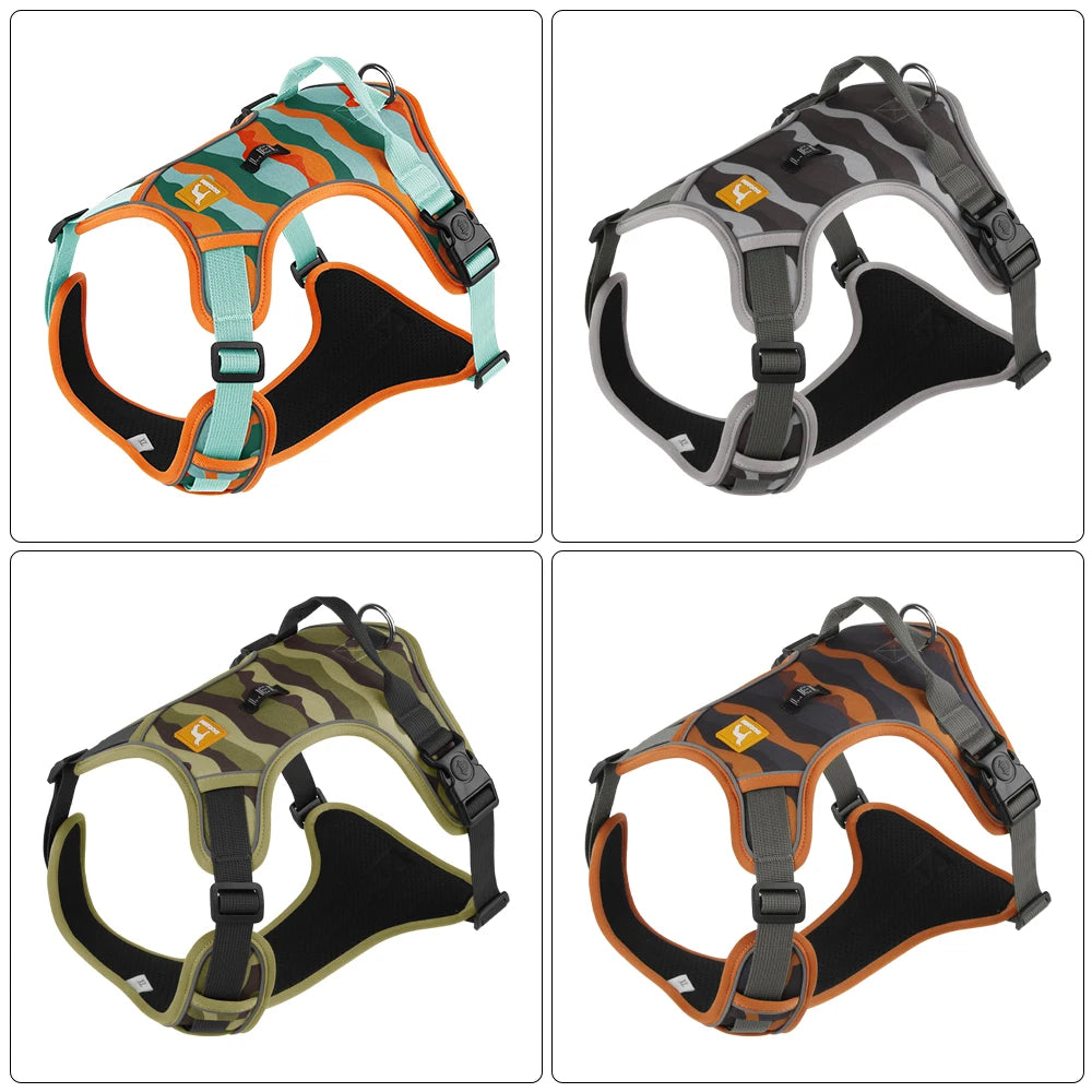 Tactical Reflective No-Pull Dog Harness
