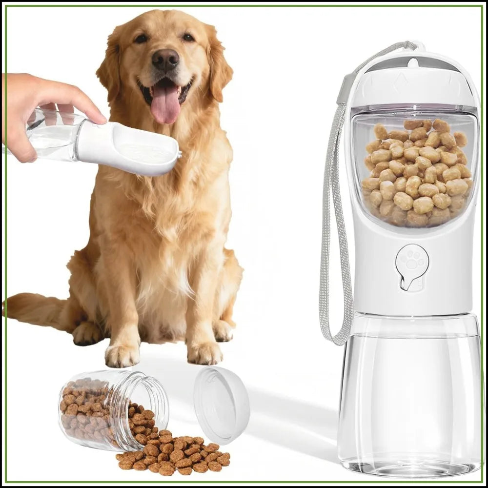 Dual-Action Portable Pet Hydration System