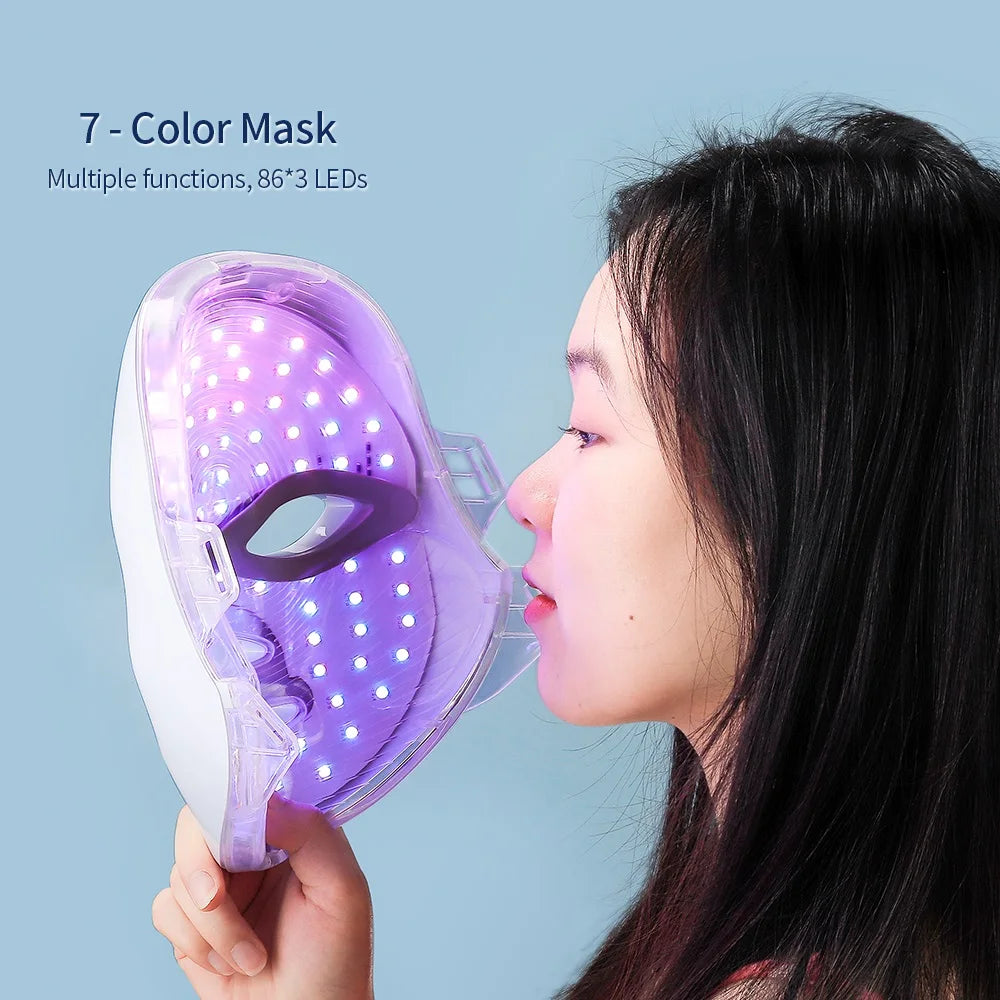 Professional 7-Color LED Therapy Mask