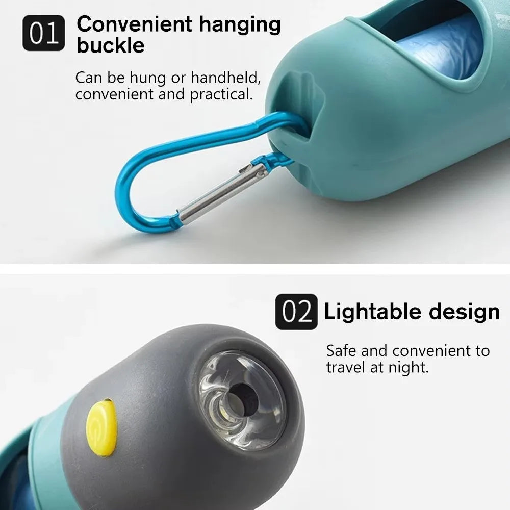LED Professional Carabiner Waste Dispenser
