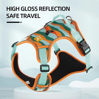 Tactical Reflective No-Pull Dog Harness