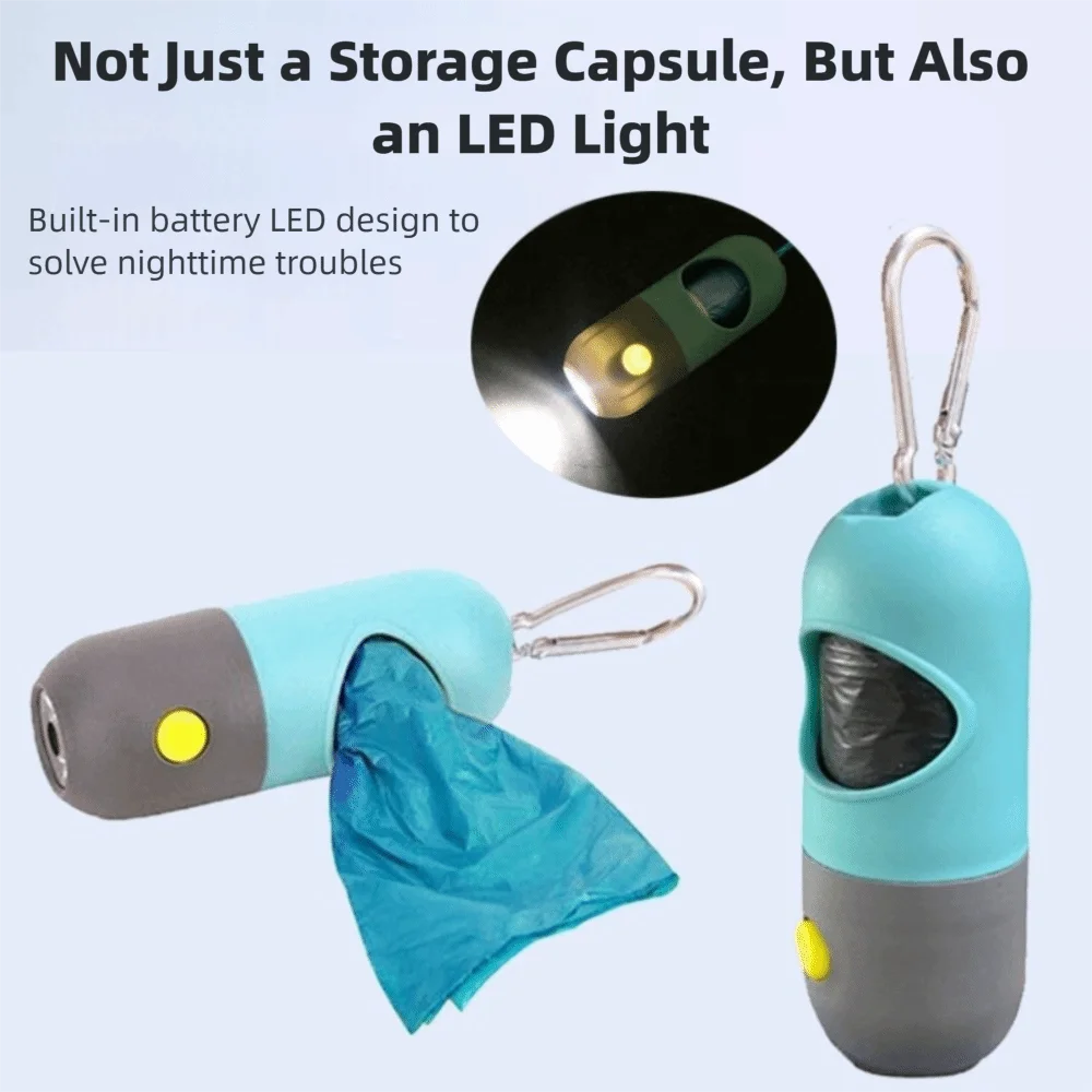 LED Professional Carabiner Waste Dispenser
