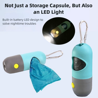 LED Professional Carabiner Waste Dispenser