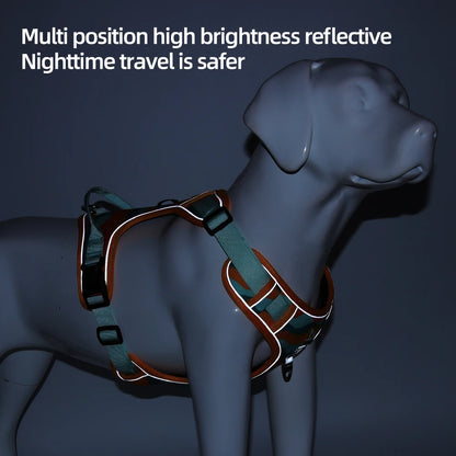 Tactical Reflective No-Pull Dog Harness