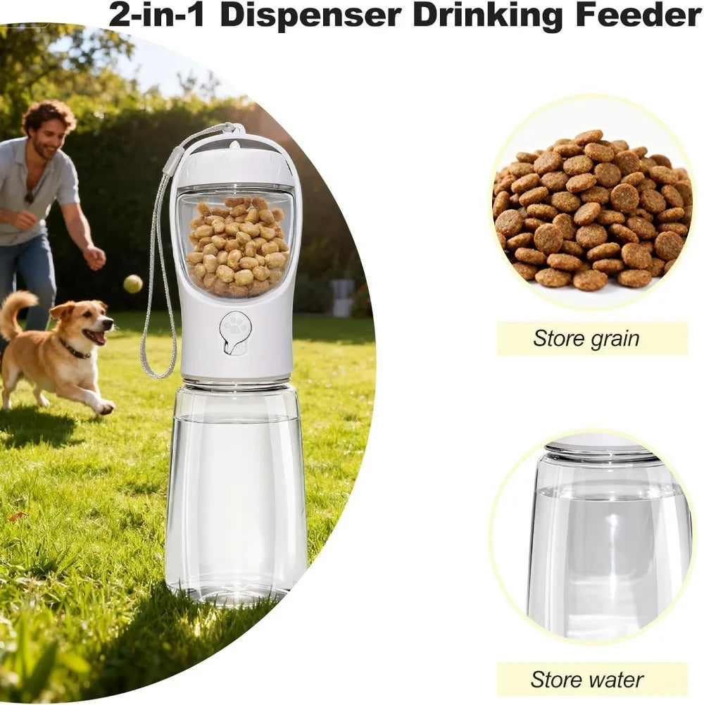 Dual-Action Portable Pet Hydration System