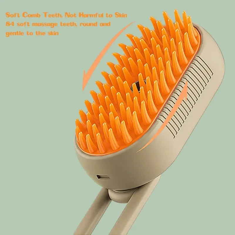 3-in-1 Electric Mist Grooming Brush