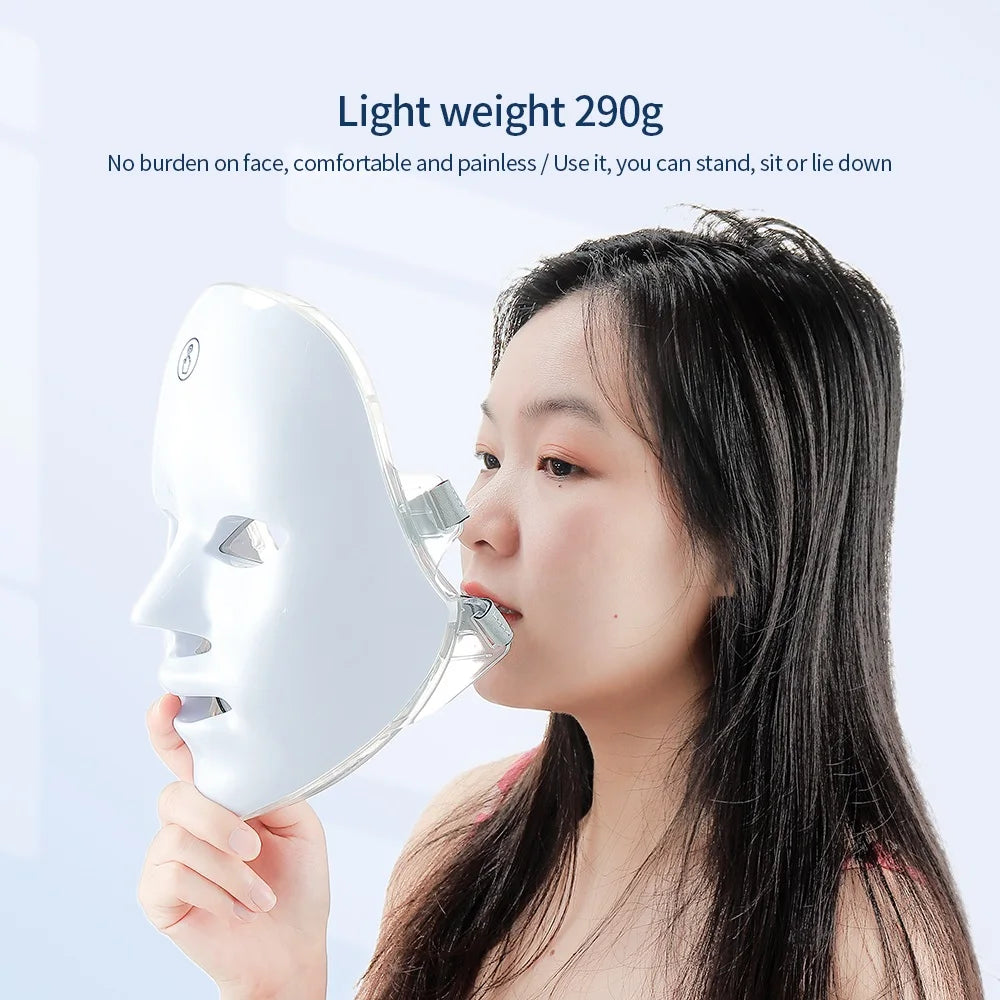 Professional 7-Color LED Therapy Mask