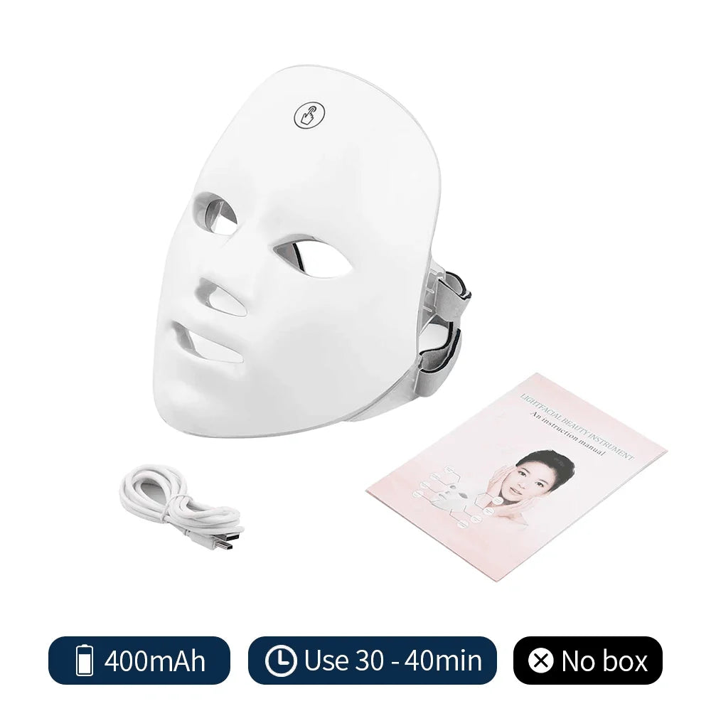 Professional 7-Color LED Therapy Mask