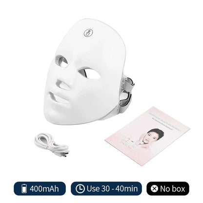 Professional 7-Color LED Therapy Mask